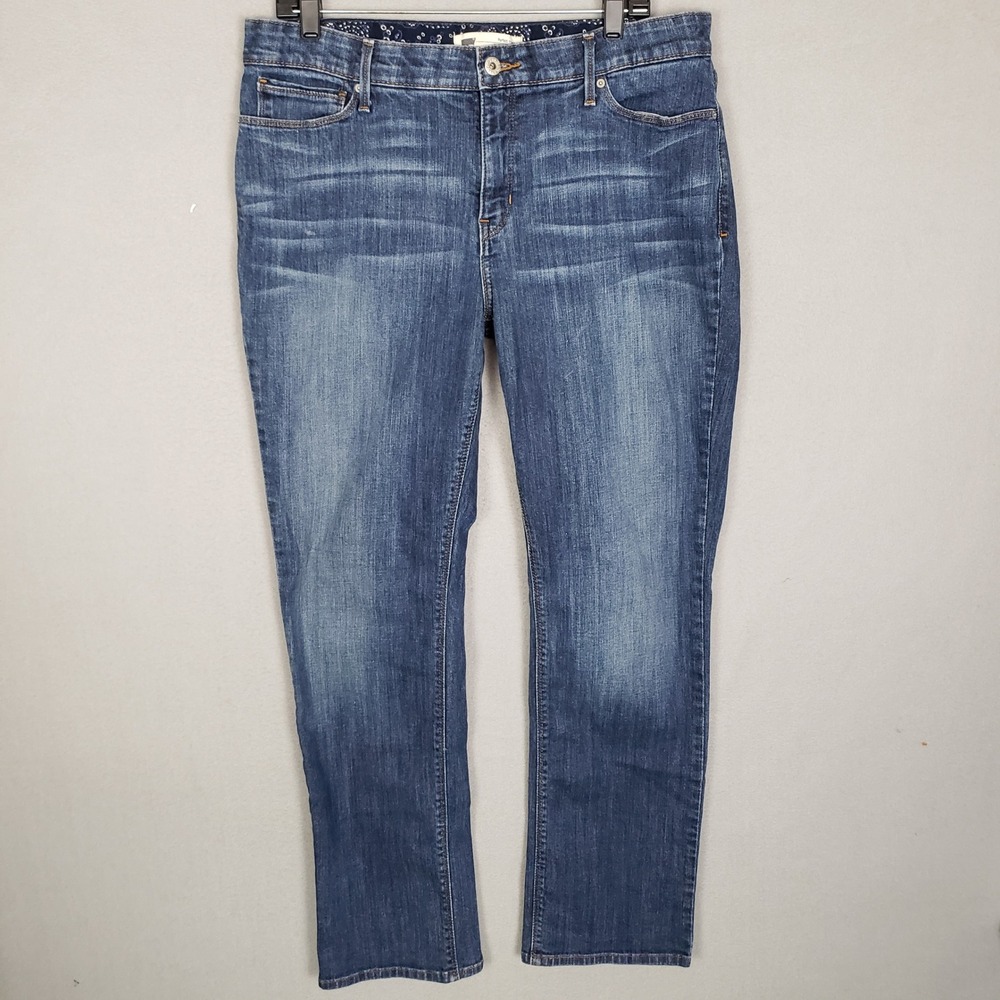 Levi's Perfect Waist 525‎ Straight Leg Jeans Classic Stretch Normcore Size 33x32